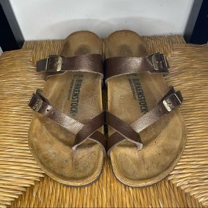 Birkenstock Mayari Bronze, Size 37
